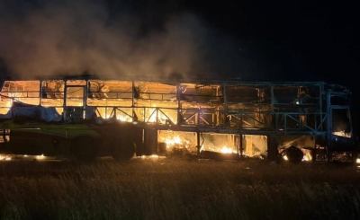 Another sleeper coach bus fire accident within a month: Door..