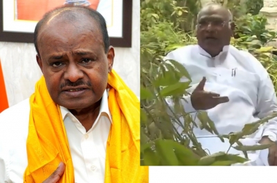 ನಿಮ್ಮ ನಡವಳಿಕೆಯು ಕಾಂಗ್ರೆಸ್ ಪಕ್ಷದ ಸಾಂಪ್ರದಾಯಿಕ ದುರಹಂಕಾರ ಮತ್ತು ಅಹಂಕಾರಕ್ಕೆ ಸಾಕ್ಷಿಯಾಗಿದೆ - ಖರ್ಗೆ ರನ್ನು ತರಾಟೆಗೆ ತೆಗೆದುಕೊಂಡ ಎಚ್‌ಡಿಕೆ 