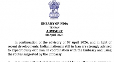Indian nationals are strongly advised to expeditiously exit ..