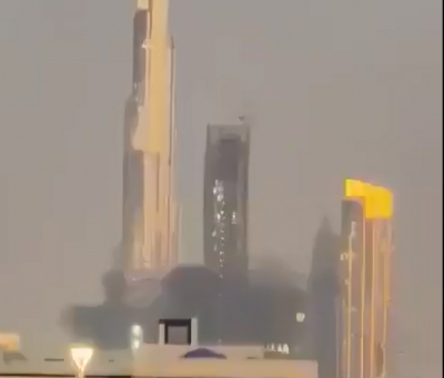 ಯುಎಇಯ ದುಬೈನಲ್ಲಿರುವ ಬುರ್ಜ್ ಖಲೀಫಾದ ಸುತ್ತಲೂ ಇರಾನಿನ ಡ್ರೋನ್ ದಾಳಿ 