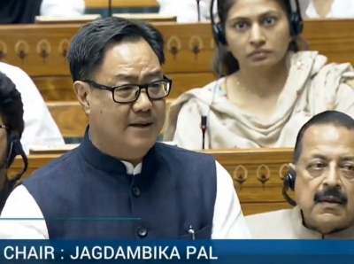 ಇಂತಹ ಬೇಜವಾಬ್ದಾರಿ ವಿರೋಧ ಪಕ್ಷವನ್ನು ಹಿಂದೆಂದೂ ನೋಡಿಲ್ಲ - ಸಂಸತ್ತಿನಲ್ಲಿ ವಿರೋಧ ಪಕ್ಷದ ವಿರುದ್ಧ ಕಿರಣ್ ರಿಜಿಜು ವಾಗ್ದಾಳಿ 