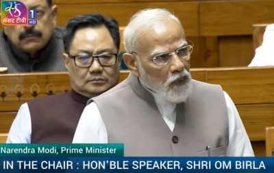 ಜಾಗತಿಕ ಅನಿಶ್ಚಿತತೆಯ ನಡುವೆಯೂ ಸ್ಥಿರತೆಯತ್ತ ಗಮನಹರಿಸಿ, ಸಂಸತ್ತನ್ನುದ್ದೇಶಿಸಿದ  ಪ್ರಧಾನಿ ಮೋದಿ 