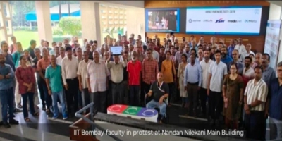  ವಿದ್ಯಾರ್ಥಿಯ ಸಾವಿನ ತನಿಖೆಯ ನಡುವೆ ಪ್ರೊ. ಡೂಲ್ಲಾ ಬೆಂಬಲಿಸಿ ಐಐಟಿ ಬಾಂಬೆ ಬೋಧಕವರ್ಗದ ಪ್ರತಿಭಟನೆ 